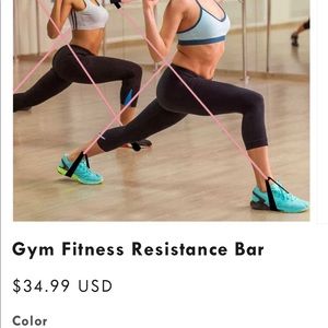 Purple redistance bar!